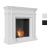 Kratki Biokamin Legionis inkl. MDF-Verkleidung in weiß oder schwarz