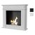 Kratki Biokamin November P inkl. MDF-Verkleidung in weiß oder schwarz ➔ Klimaworld