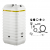 Rotex Heizöltank variosafe Set - 1x1000 L Tank inkl. Zubehör | VSF101 ➔ Klimaworld.com