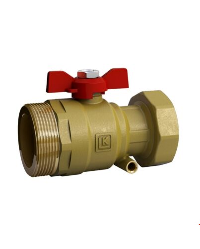 LK Armatur LK 315 Kugelhahn Innen- und Außengewinde, Überwurfmutter