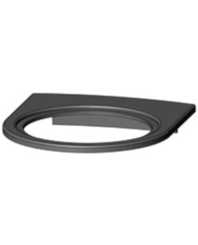 TermaTech | Guss-Toprost für Kaminöfen TT80/TT80S | Dunkelgrau