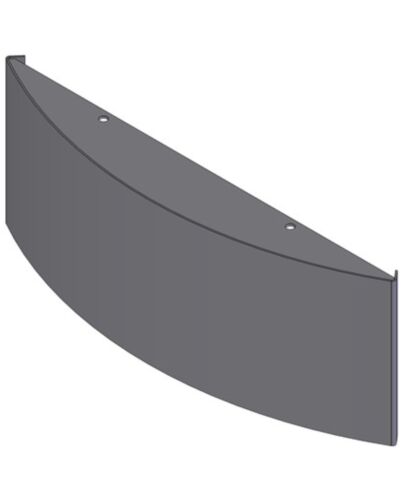 TermaTech | Stahl-Frontblende für Kaminöfen TT80/TT80S | Grau