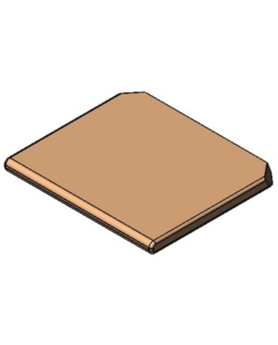 TermaTech | Vermiculite Rauchumlenkplatte für Kaminöfen TT10/TT10G