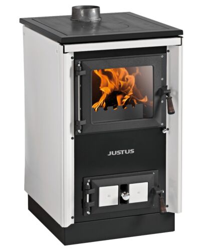 Justus Küchenofen Rustico-50 2.0 Weiß | klimaworld.com