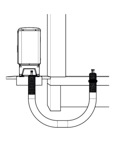 WOLF | Set Bodendurchführung für CHA | DN200/40 | 10 Meter | 9148011
