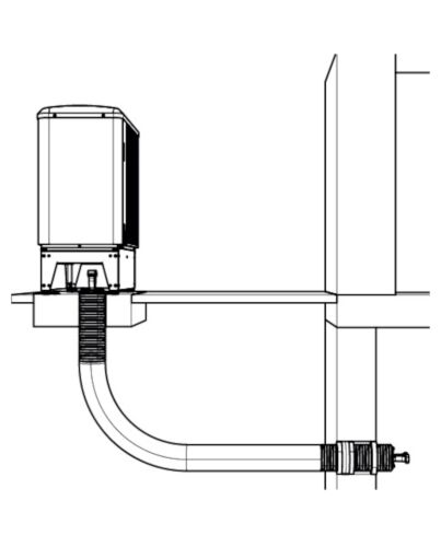 WOLF | Set Kellereinführung für FHA | DN200/40 | 20 Meter | 9148022