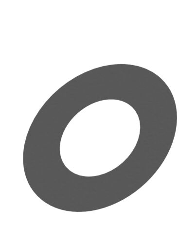 Jeremias große Ofenrohr Wandrosette 85mm | Gussgrau