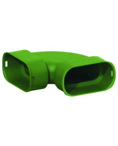 WOLF | CWL-Flachkanalsystem | 90°-Bogen waagerecht | 50×100