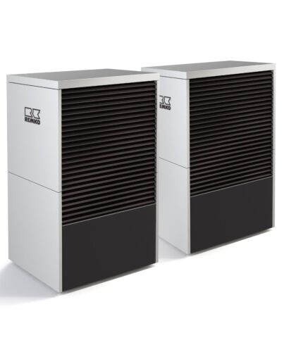 REMKO | Luft/Wasser-Wärmepumpe LWM 110 Duo GRAPHIT | Monoblock | 16 kW