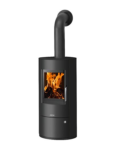 Justus Kaminofen Austin 7 Stahl Schwarz | klimaworld.com