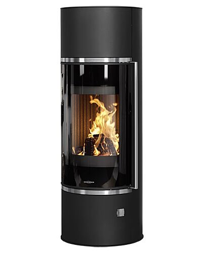 ORANIER | Arena W+ Stahl Schwarz, Abdeckplatte Stahl Schwarz