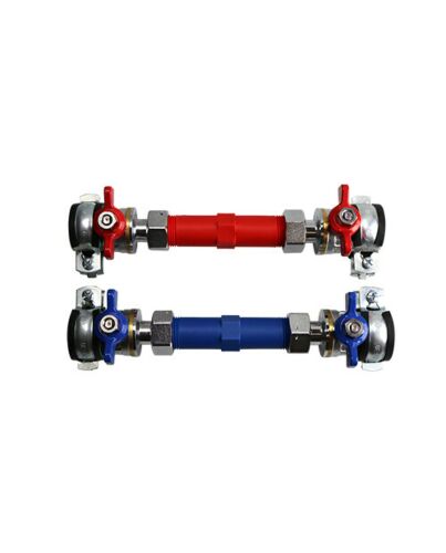 Maincor MFL Einbaustrecke Set 3/4'' für Wasserzähler | rot/blau ➔ www.klimaworld.com