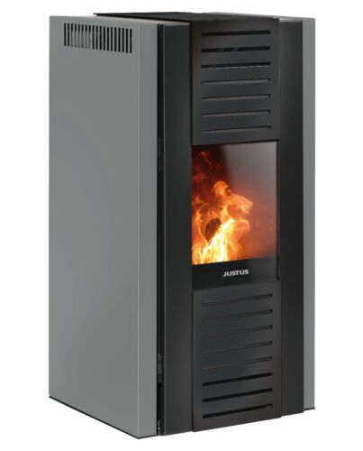 Justus Pelletofen Sirkos 2.0 Taupe | klimaworld.com