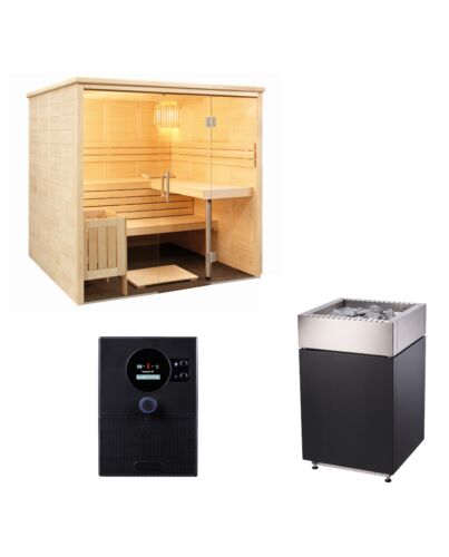 Sentiotec Alaska View Sauna Set | Klimaworld.cpm