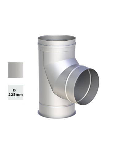 Jeremias | Winkel 87° mit Stützfuß | Dichtring (ALBI26) beigelegt -D | Ø225mm