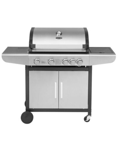 JUSTUS | Ares 4 SU | Gasgrill mit Unterschrank | 4 x 3,0 kW + 1 x 2,5 kW