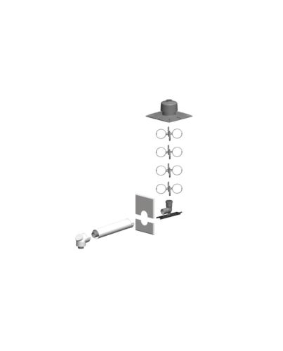ATEC | Schacht-Set mit Mündung aus PP | PolyTwin | DN110/160