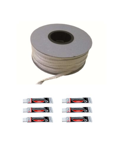 Fermit | Glasfaserband inkl. Kleber | weiß | 10 Meter