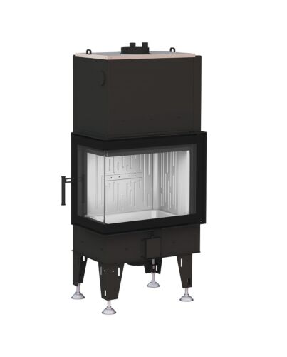 Wasserführender Kamineinsatz BEF Aquatic WH 70 | Eckscheibe