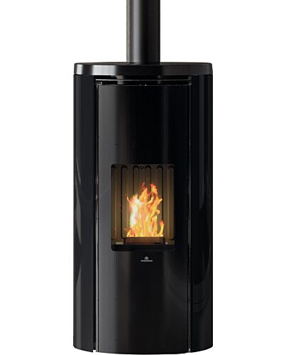Edilkamin Pelletofen Celia ATC Glas Schwarz