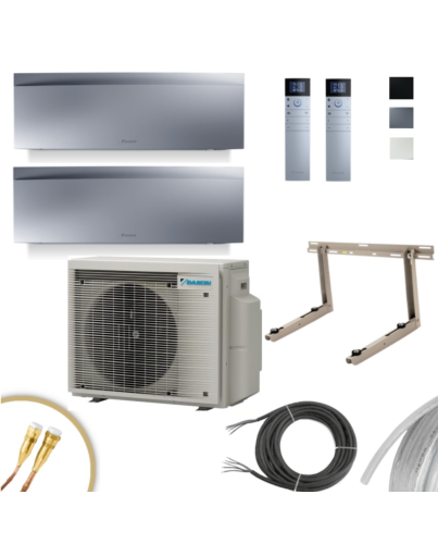 Daikin emura 3 Klimaanlage mit 2 Wandeinheiten und Quick-Connect | klimaworld.com