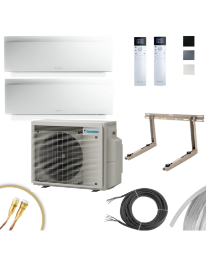 DAIKIN Emura FTXJ20AW + FTXJ20AW + 2MXM40A mit Quick Connect