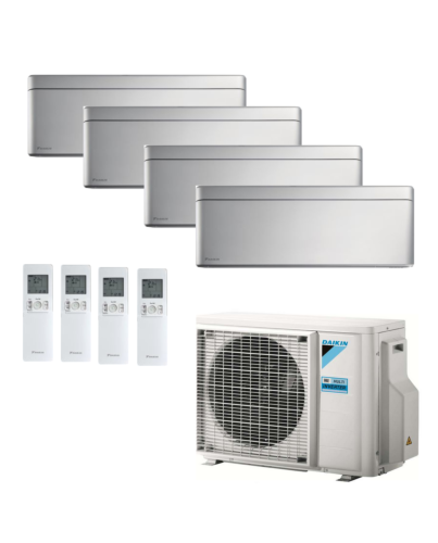 Daikin Stylish Wandeinheit in Silber FTXA25CS + 4MXM80N 