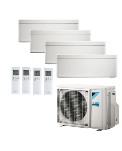DAIKIN Stylish 4x FTXA25AW + 4MXM80N 