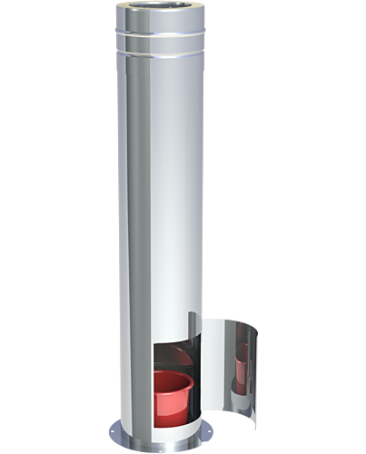 Jeremias Teleskopstütze 610-1190 mm + Teleskopkopf