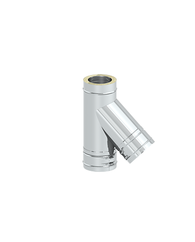 T-Anschluss 45° mit Wassernase