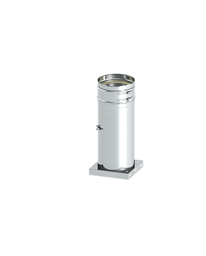 Reinigungselement Design Plus mit integrierter Grundplatte und Kondensatablauf unten (nur für Innenbereich)