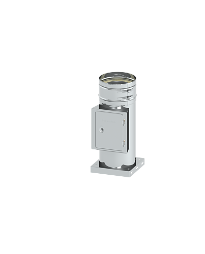 Reinigungselement mit integrierter Grundplatte und Kondensatablauf unten