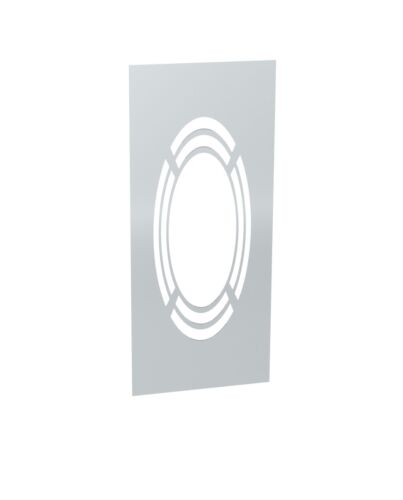 Jeremias Deckenblende hinterbelüftet | 45° | für DW-ECO 2.0 | Ø 500 mm