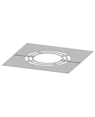 Deckenblende 0° zweiteilig für Hinterlüftung