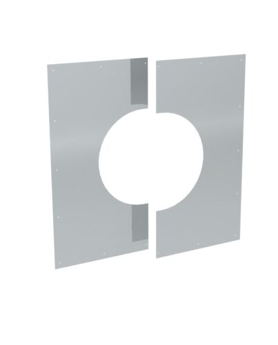 Jeremias | Deckenblende | 45° | für Edelstahlschornsteine