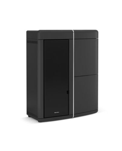 Extraflame Pelletofen wasserführend grau