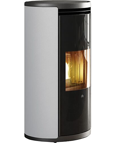 Edilkamin Evia2 Up Stahl Weiß