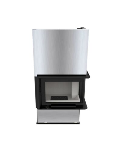 KRETZ | Kamineinsatz F 109 | Eckkamin rechts | Schiebetür | 10 kW ➔ www.klimaworld.com