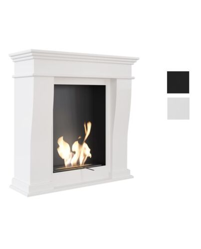 Kratki Biokamin Jupiter inkl. MDF-Verkleidung in weiß oder schwarz 