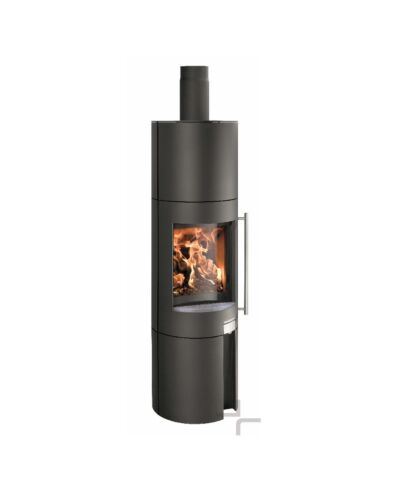 Haas+Sohn Kaminofen Ficus-II RLU | perl-schwarz | 5 KW 