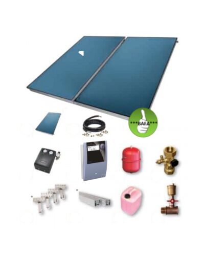 TWL Solarpaket FK200-10 Flachkollektorset 23,40m²