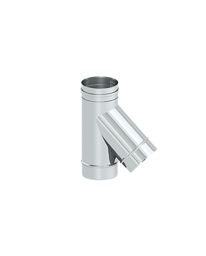 T-Anschluss 45° mit Wassernase