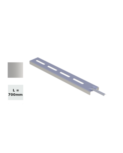 Jeremias | Auflageschiene für Schornsteinfuß | L=700 mm | Ø wählbar
