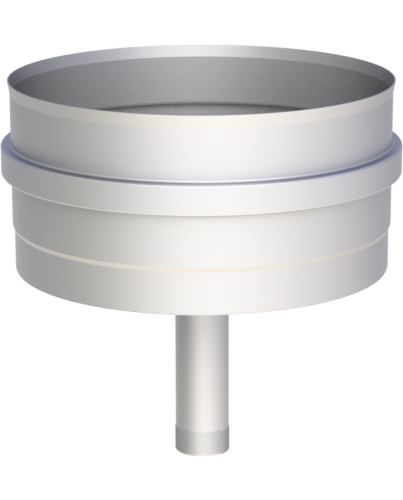 Jeremias | Kondensatschale mit Ablauf nach unten | Ø 160 mm  ➔ Klimaworld.com