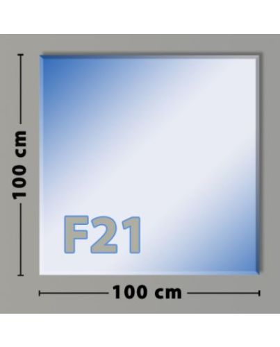 Quatrat F21 Funkenschutzplatte aus Sicherheitsglas