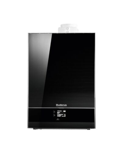 BUDERUS | Gas-Brennwertgerät | Logamax plus GB192i-25 schwarz | 25 kW