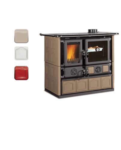 La Nordica Scheitholzherd Küchenherd | Rosa 4.0 Majolika