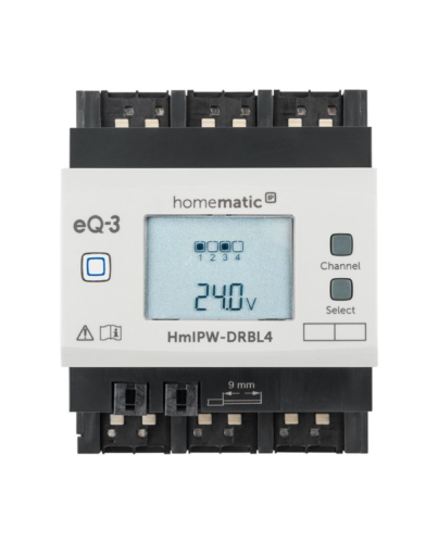 Homematic IP Wired Jalousieaktor - 4-fach | eQ-3 | HmIPW-DRBL4  ➔ www.klimaworld.com