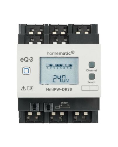 Homematic IP Wired Schaltaktor - 8-fach | eQ-3 | HmIPW-DRS8  ➔ www.klimaworld.com