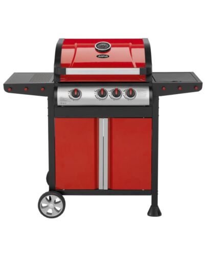 JUSTUS | Genius | Gasgrill mit Unterschrank | 3 x 3,0 kW + 1 x 2,5 kW